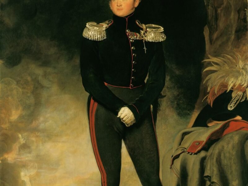 Portret al lui Alexandru I, împăratul Rusiei, pictat de Thomas Lawrence