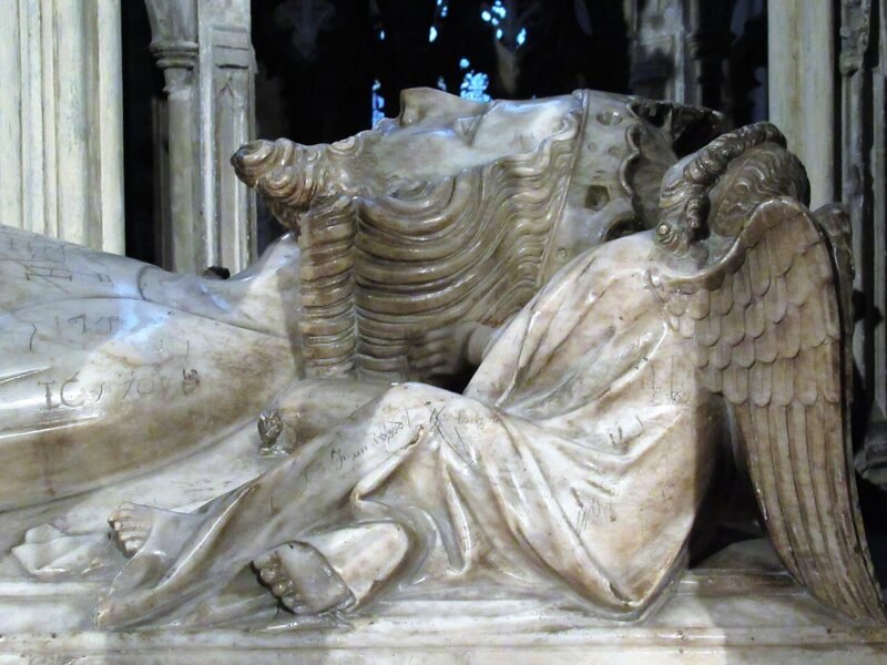 Mormântul regelui Eduard al II-lea în catedrala din Gloucester