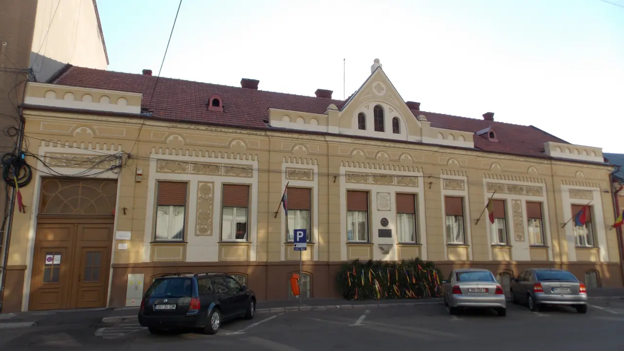 Clădirea Muzeului Memorial Aurel Lazăr din Oradea, fosta casă a avocatului Aurel Lazăr