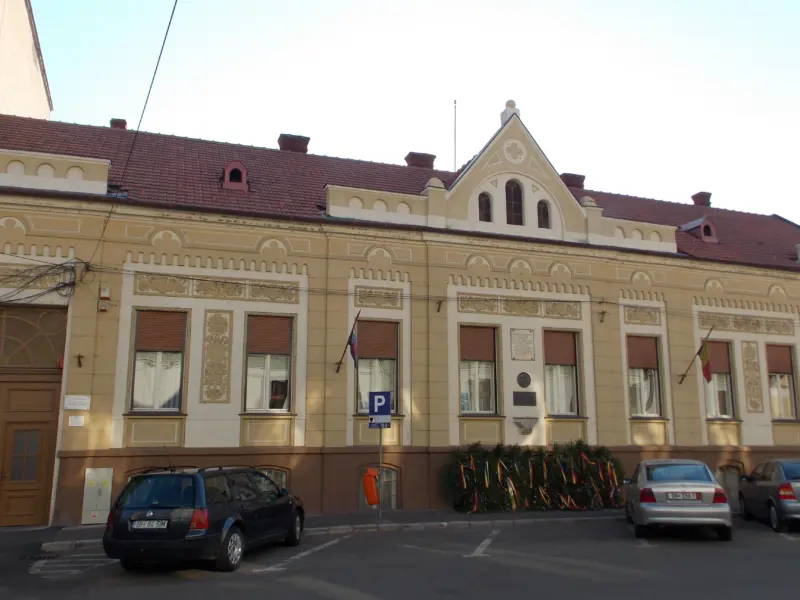 Clădirea Muzeului Memorial Aurel Lazăr din Oradea, fosta casă a avocatului Aurel Lazăr